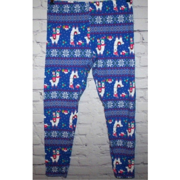 Drama Llama Festive Ankle Leggings - Picture 11 of 11